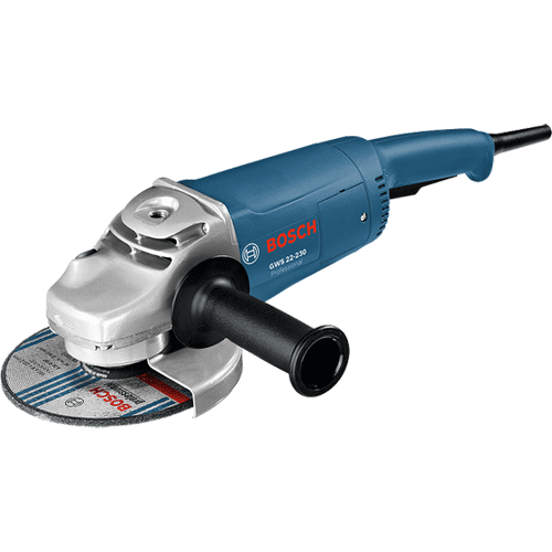 "ANGLE GRINDER 230MM 2200W BOS - CORDED STANDARD SWITCH"