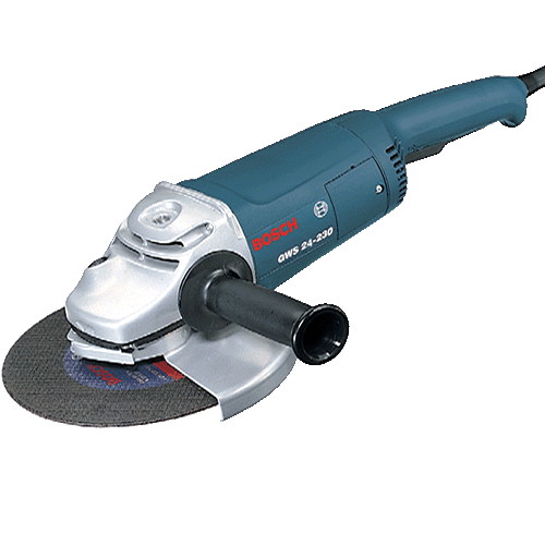 "ANGLE GRINDER 230MM 2400W BOS - CORDED STANDARD SWITCH"