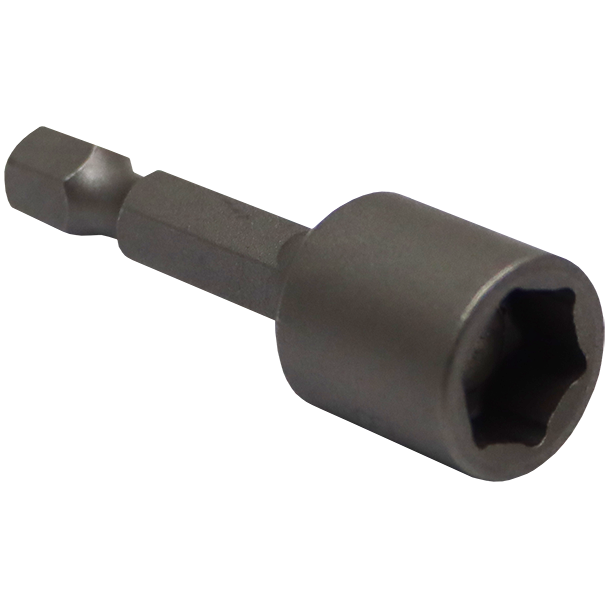 "NUT  SETTER  3\/8 X 45MM MAG FB - 1\/4 HEX SHANK - MAGNETIC"