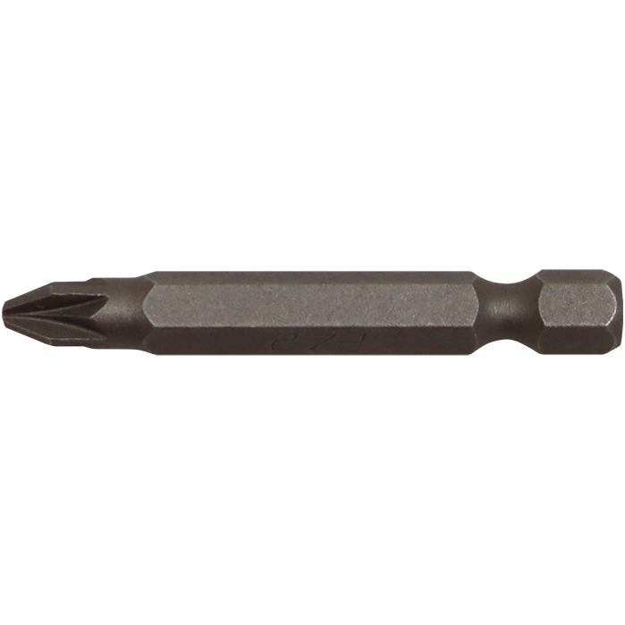 "BIT POZI NO.2 X 50MM BLACK FB - 1\/4\" HEX SHANK - UNIVERSAL (PZ2)"