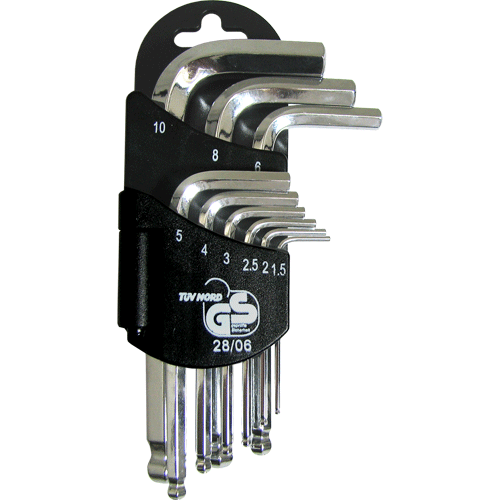"ALLEN K\/SET B\/P 1.5-10MM FB MAG - DWS - 9PC - SILVER- MAGNETIC TIP"