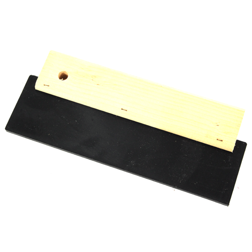 "TILE GROUT SPREADER 190MM   FB - DWS - WOODEN HANDLE RUBBER PAD"