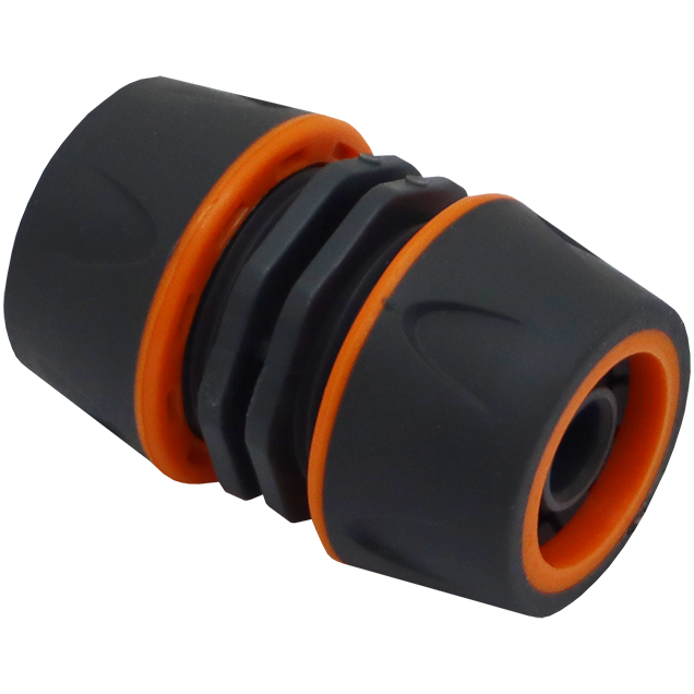 "GARDEN HOSE MENDER 13MM (1\/2\") PVC - GARDEN HOSE FITTING - PVC"