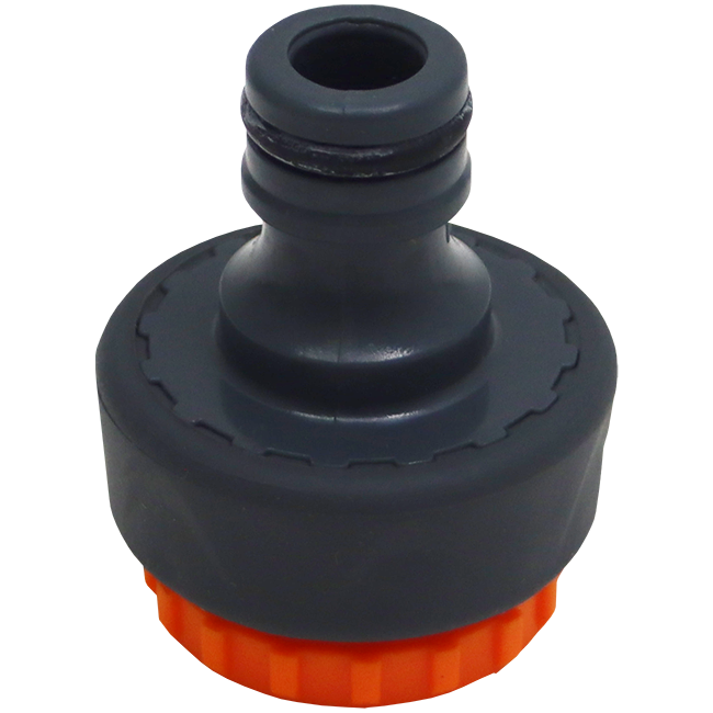 "GARDEN HOSE TAP ADAPTOR 1\/2 & 3\/4\" - GARDEN HOSE FITTING - PVC"