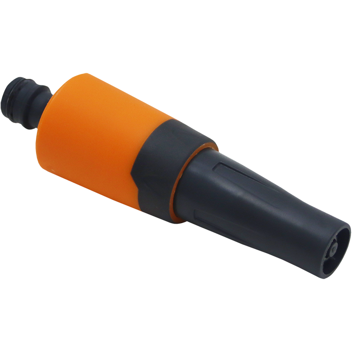 "GARDEN HOSE NOZZLE ADJUSTABLE - GARDEN HOSE FITTING - PVC"