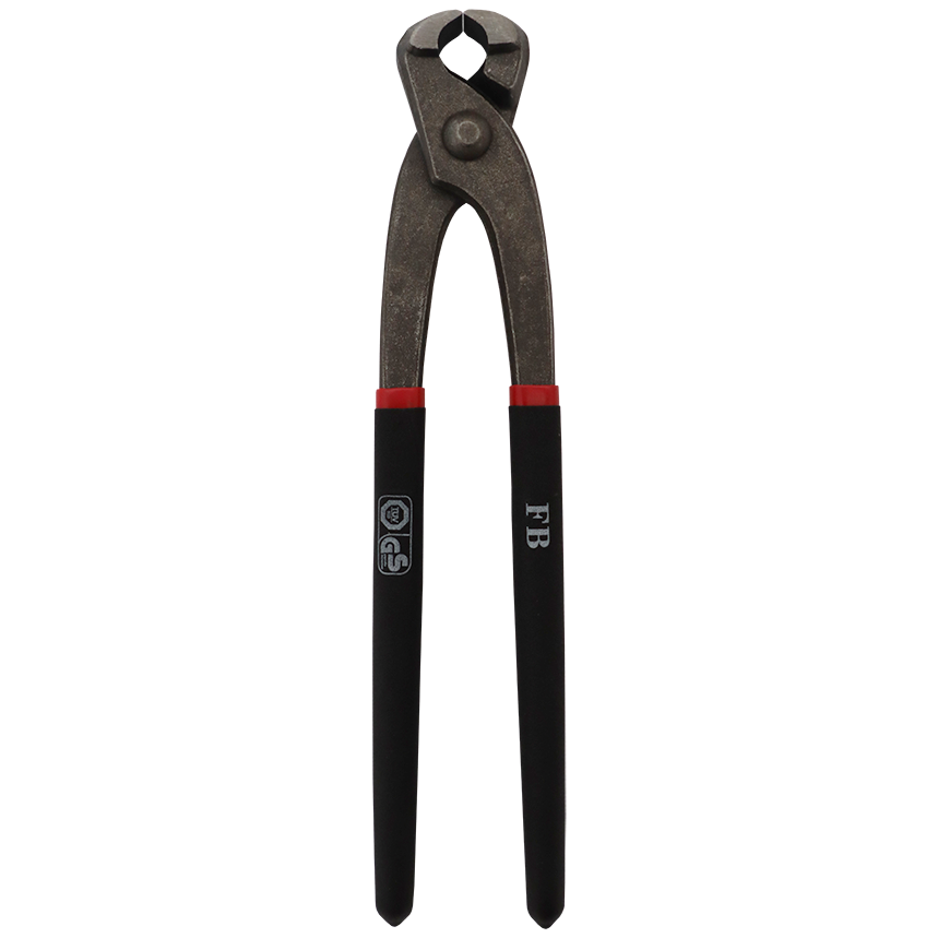 "PLIER CONCRETE NIPPER  250MM   FB - BLACK\/RED HANDLE"
