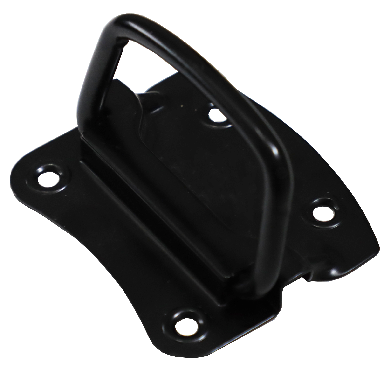 HANDLE BOX TYPE 100X2MM HEAVY DUTY BLK TO FIX USE 4XNO14 CSK SCREWS handle-box-type-100x2mm-heavy-duty-blk-to-fix-use-4xno14-csk-screws