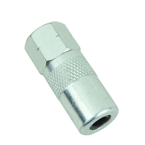 "GREASE GUN COUPLER STD 4 JAW GROZ - 1\/8\" BSPT FEMALE - HEAVY DUTY"