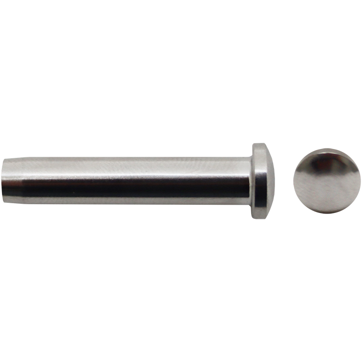 "WIRE ROPE SWAGE BLANK S\/S  3MM - DOME HEAD TERMINAL END (S\/S 316)"