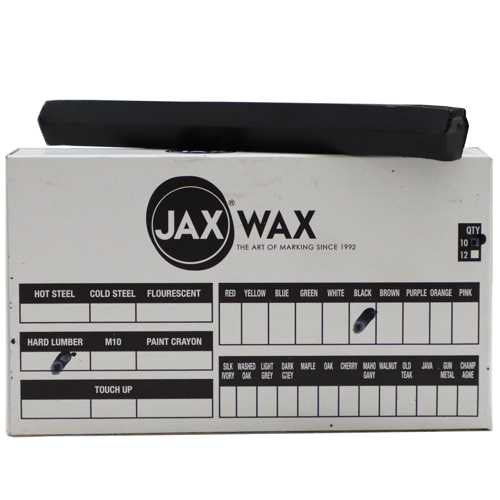 "CRAYON LUMBER HARD BLACK JAX - MARKER -LOGS,PLYWOOD,TIMBER & PALLETS"