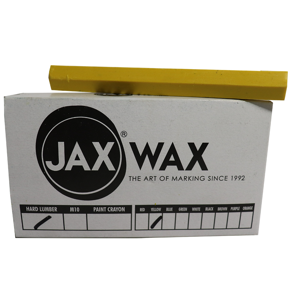 "CRAYON LUMBER HARD YELLOW JAX - MARKER -LOGS,PLYWOOD,TIMBER & PALLETS"