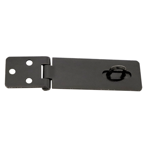 "HASP & STAPLE  70X27X1.2MM BLACK - TO FIX USE 7 X NO6 SELF TAPPING SCREW"