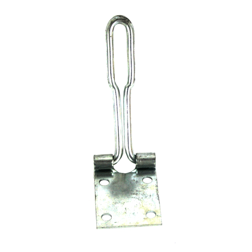 "HASP & STAPLE WIRE 135MM GALVANISED - DWS - TO FIX USE 6 X NO4 SELF TAPPING SCREW"
