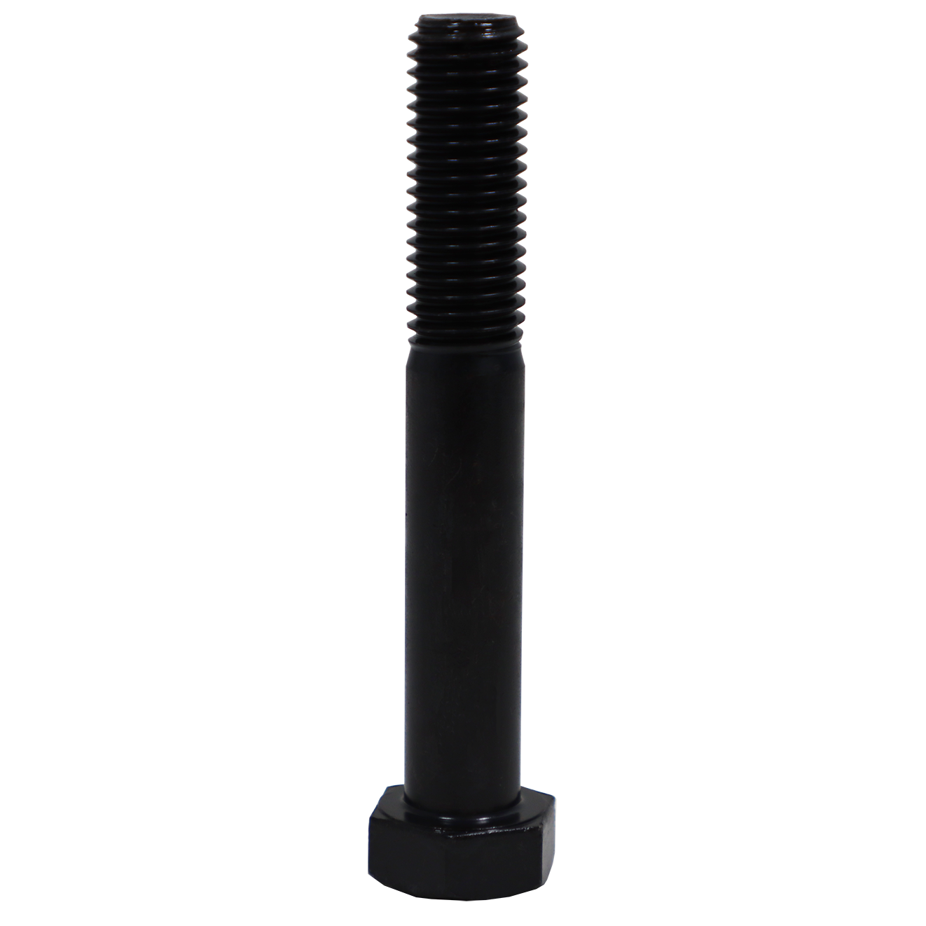 BOLT HT M/C BLACK   10 X 110MM - DIN 931 - GRADE 8.8 - METRIC COARSE