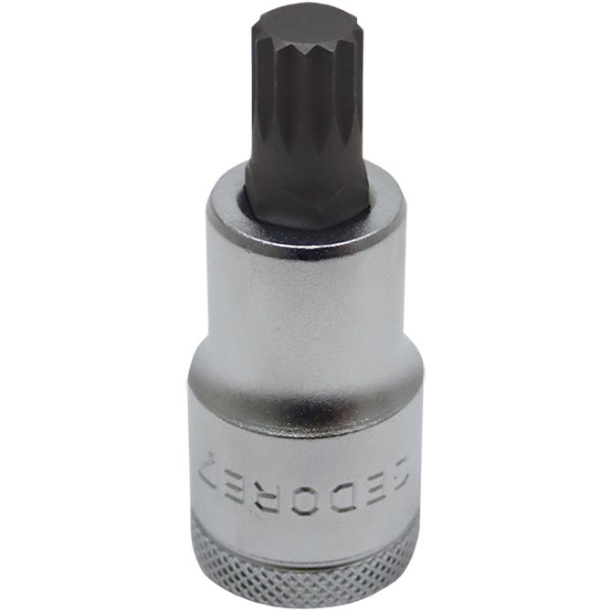 "SOCKET SPLINE 1\/2\"D    10 X 55MM - 1\/2\" DRIVE - GEDORE"