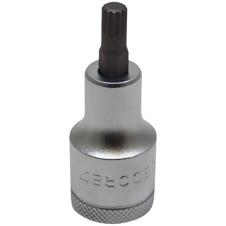 "SOCKET SPLINE 1\/2\"D     6 X 55MM - 1\/2\" DRIVE - GEDORE"