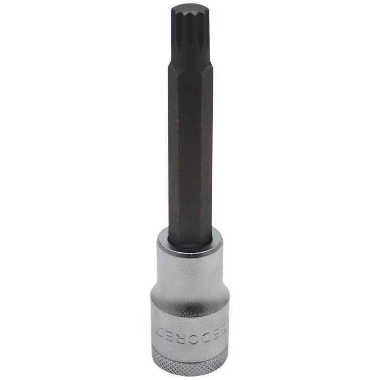 "SOCKET SPLINE 1\/2\"D    10 X100MM - 1\/2\" DRIVE - GEDORE"