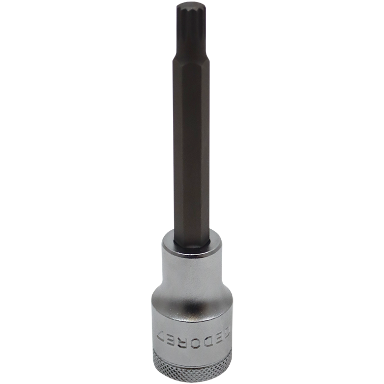 "SOCKET SPLINE 1\/2\"D     8 X100MM - 1\/2\" DRIVE - GEDORE"