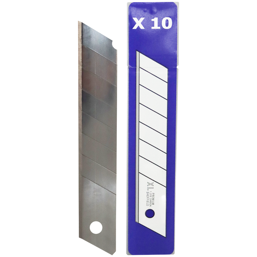 "TRIM BLADE S\/OFF 18MM 10\/TUBE JEWEL - SNAP-OFF- SOLD PER TUBE OF 10 - HEAVY DUTY"