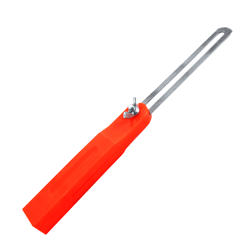 "SQUARE BEVEL 250MM PLAST    FB - STEEL BLADE - PLASTIC HANDLE"