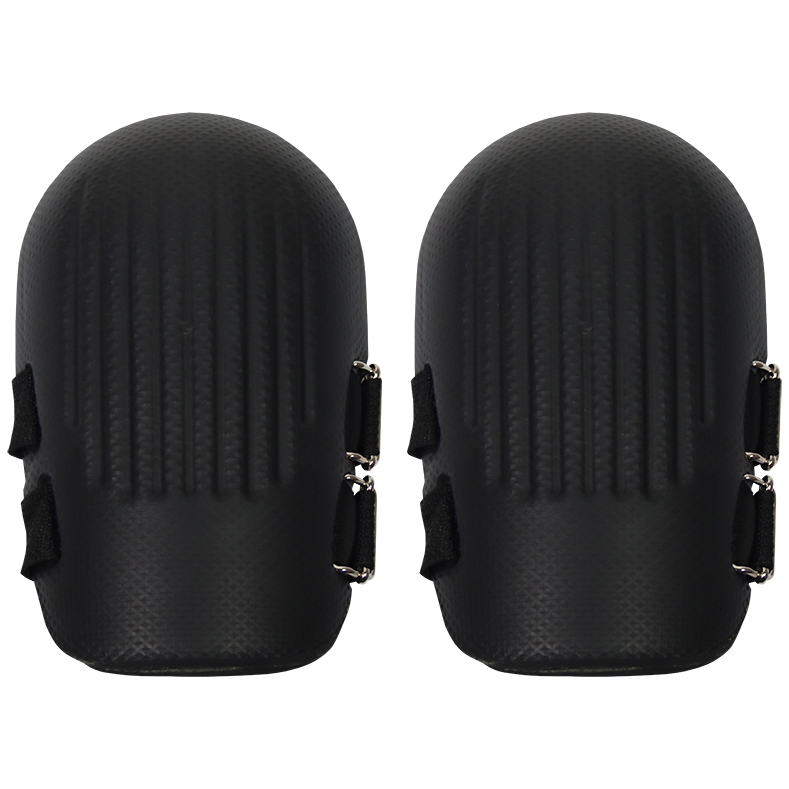 "KNEE PAD HARD SHELL FOAM - ADJUSTABLE STRAP - HARD OUTER"