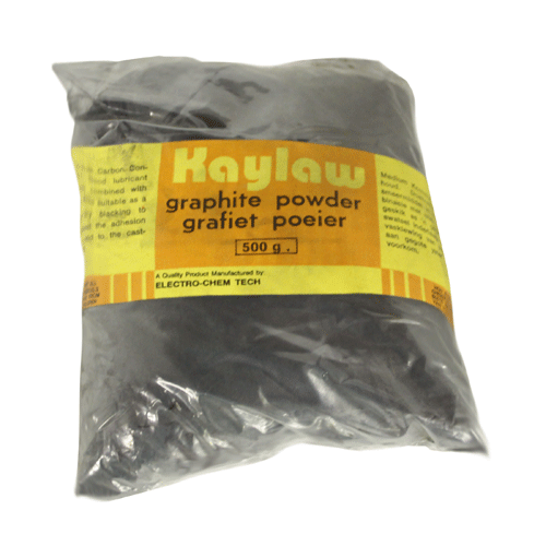 "DRY LUBE GRAPHITE POWDER 500G KAYLAW - HIGH TEMP DRY LUBRICANT (TO 450\u00b0C)"