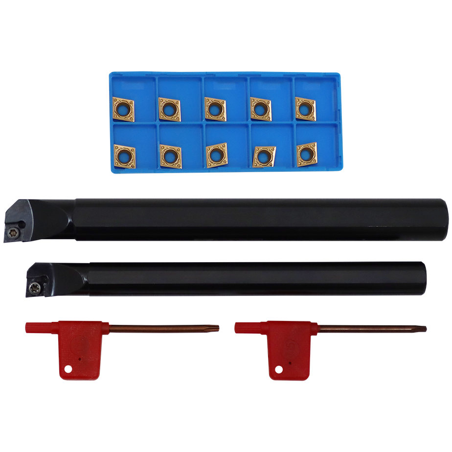 "BORING BAR KIT 2PCS (16\/20 MM) - S16N \/ S20Q (PLUS X10 INSERTS)"