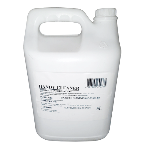 "CLEANER AMMONIATED CREAM 5L HANDY - MULTI-PURPOSE SCOURING CREAM"
