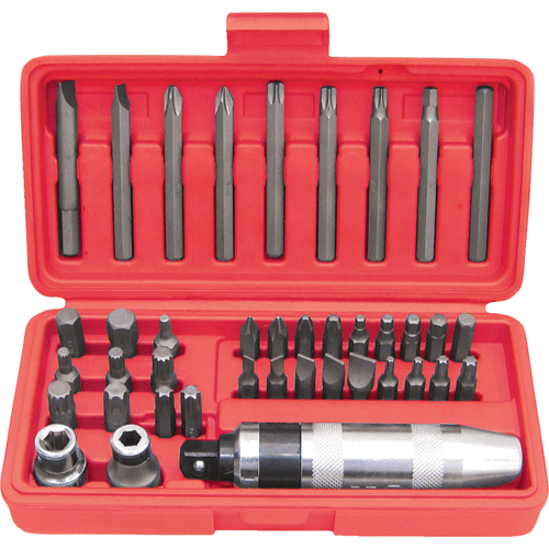 "IMPACT DRIVER 40PC SET KEN - PLASTIC CASE"
