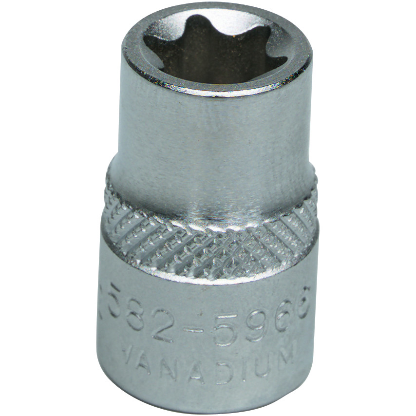 "SOCKET TORX FEMALE 3\/8\"D E16 KEN - 3\/8\" DRIVE"
