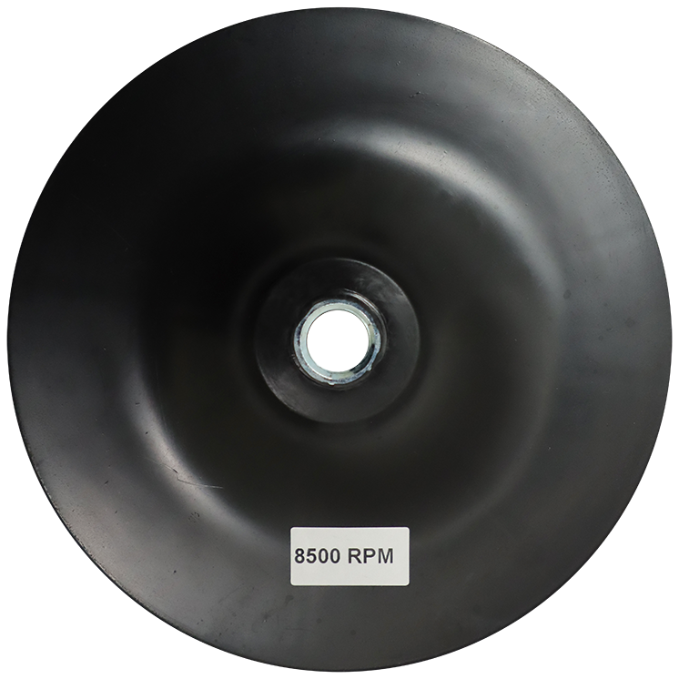 "BACKING PAD PLASTIC 170MM 5\/8\" CP - 5\/8\" THREAD FOR PNEUMATIC TOOLS"