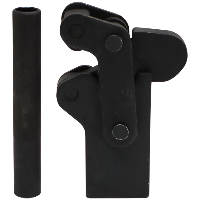 "T\/CLAMP H\/D WELDABLE  FLAT    500KG - DWS - TOGGLE CLAMP - VERTICAL HANDLE"