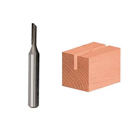 "ROUTER BIT STRAIGHT      3\/16\" X 1\/2\" - 1\/4\" SHANK (TCT)"