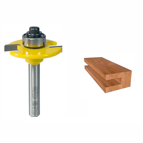 "ROUTER BIT SLOT CUTTER 1 1\/4\" X 1\/8\" - 1\/4\" SHANK (TCT)"