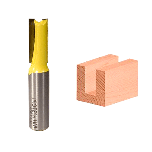 "ROUTER BIT STRAIGHT LONG 7\/16\" X1\" - 1\/2\" SHANK (TCT)"