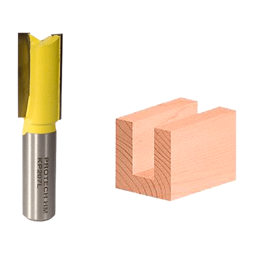 "ROUTER BIT STRAIGHT LONG 5\/8\" X1 1\/4\" - 1\/2\" SHANK (TCT)"