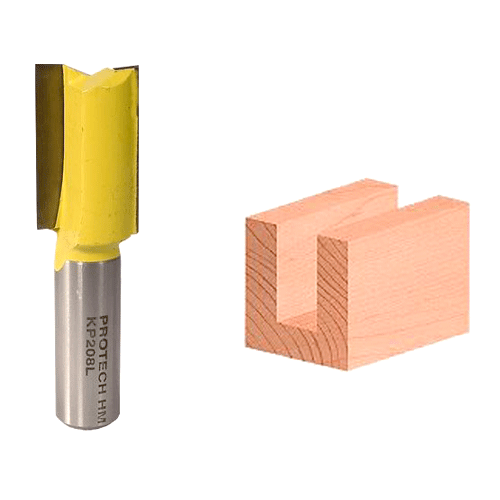 "ROUTER BIT STRAIGHT LONG 3\/4\" X1 1\/4\" - 1\/2\" SHANK (TCT)"