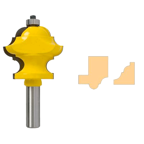"ROUTER BIT MULTIFORM  2 1\/2\" - 1\/2\" SHANK (TCT)"