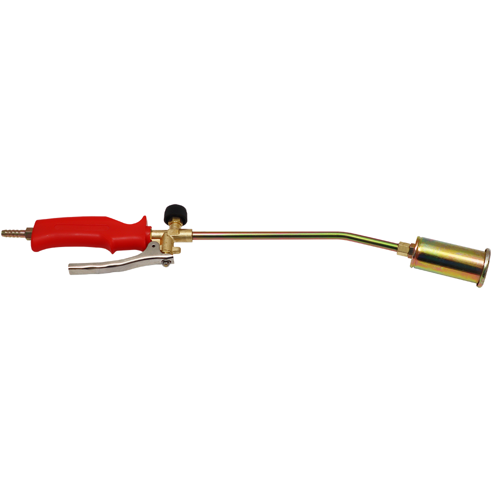 "GAS HEAT TORCH LPG BRASS VALVE 520MM - BURNER - 35MM NOZZLE (MULTI-HOLE)"