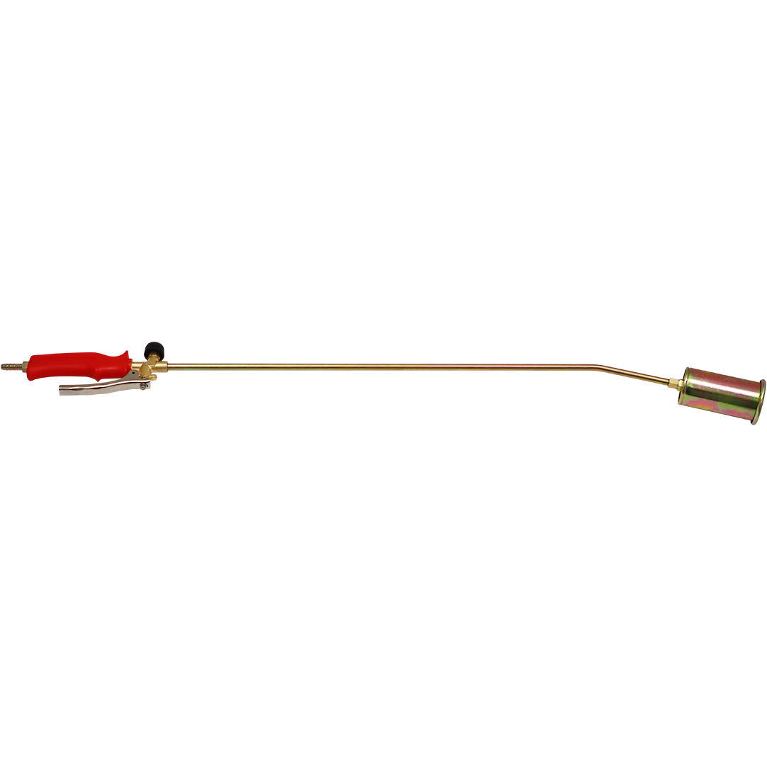 "GAS HEAT TORCH LPG BRASS VALVE 960MM - BURNER - 50MM NOZZLE (MULTI-HOLE)"