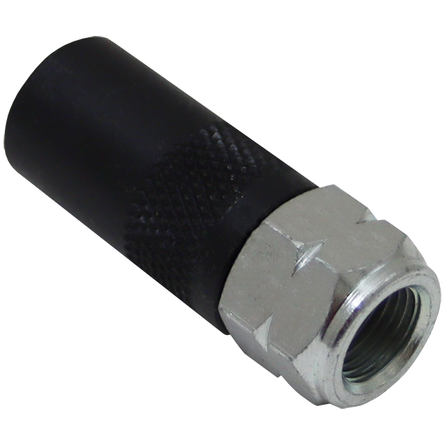 "GREASE GUN COUPLER HIGH PRESSURE MAC - 1\/8\" BSPT FEMALE - SUPERGRIP"