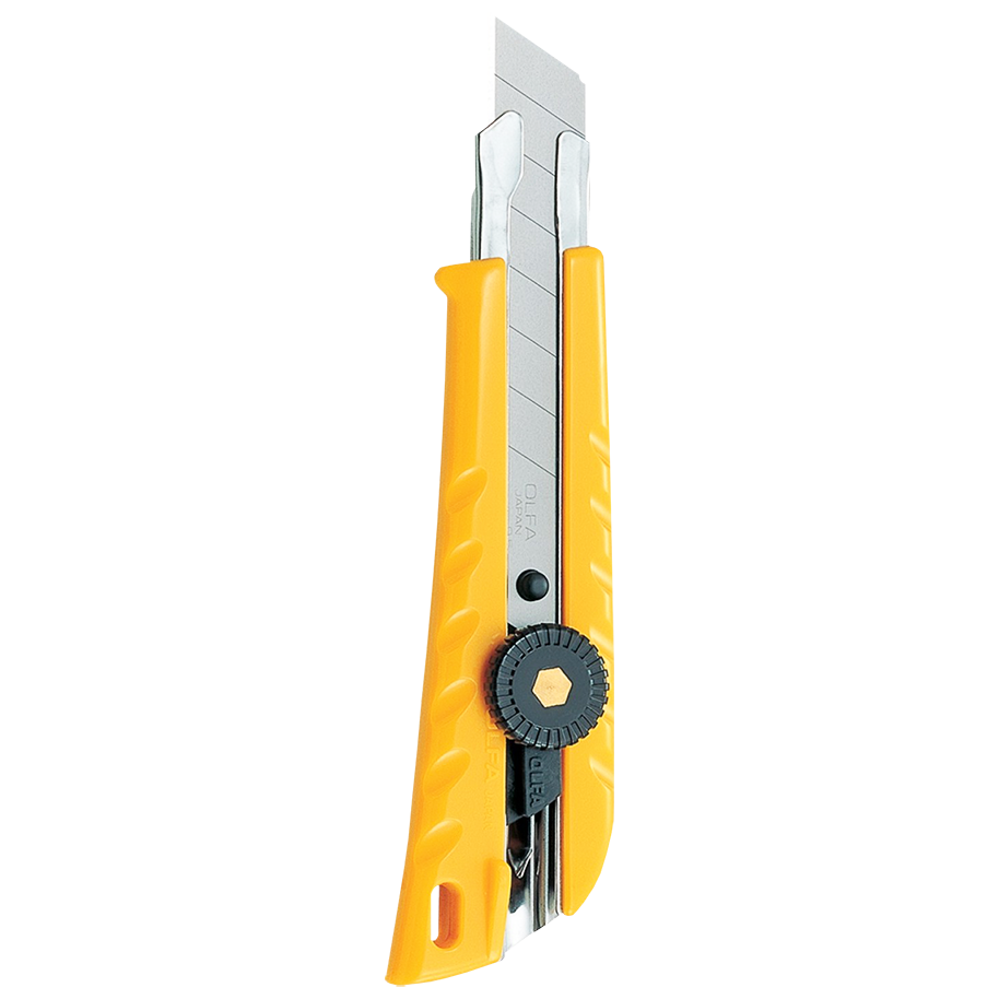 "TRIM KNIFE S\/OFF 18MM TWIST OLFA HD - HEAVY DUTY (RATCHET-LOCK)"