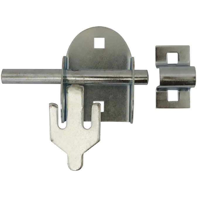 "PAD BOLT OVAL DOUBLE END 100MM E\/G - USE 4 X M6 CUP SQUARE BOLT & NUT"