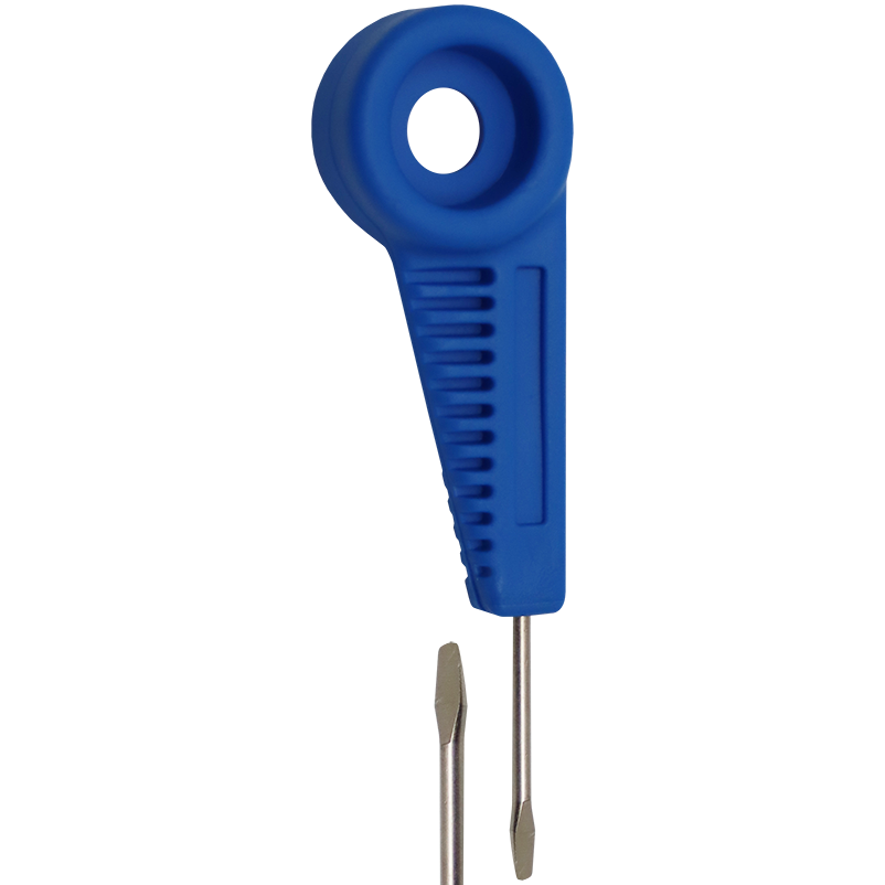 "BRADAWL 120MM FLAT BLUE LINIC - SUREGRIP- BLADE MOULDED IN"