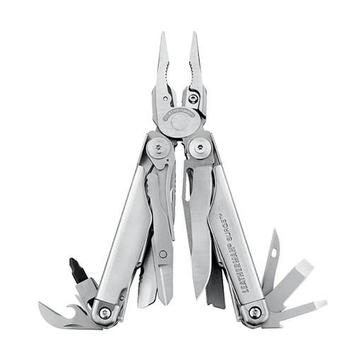 "LEATHERMAN MULTI-TOOL \"SURGE\" - INCLUDES BLACK NYLON POUCH"