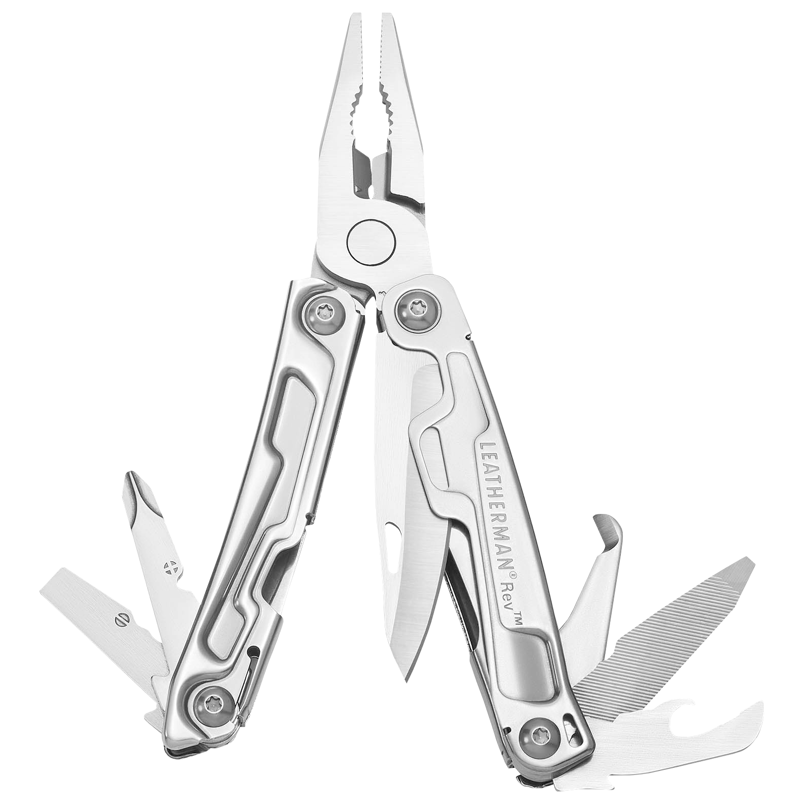 "LEATHERMAN MULTI-TOOL \"REV\" - NO POUCH INCLUDED"