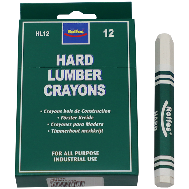 "CRAYON LUMBER HARD WHITE ROLFES - MARKER -LOGS,PLYWOOD,TIMBER & PALLETS"