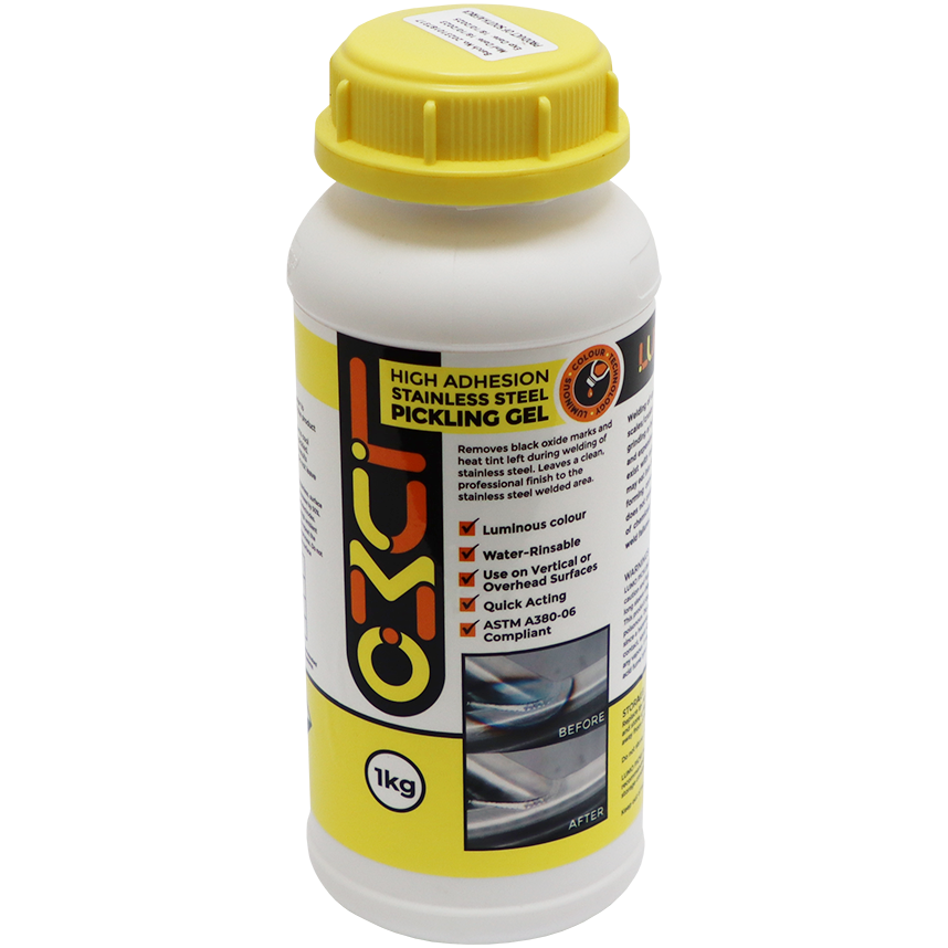 WELD PASTE PICKLING 1KG LUMO WHITE PICKLING GEL/PASTE Fowkes Bros