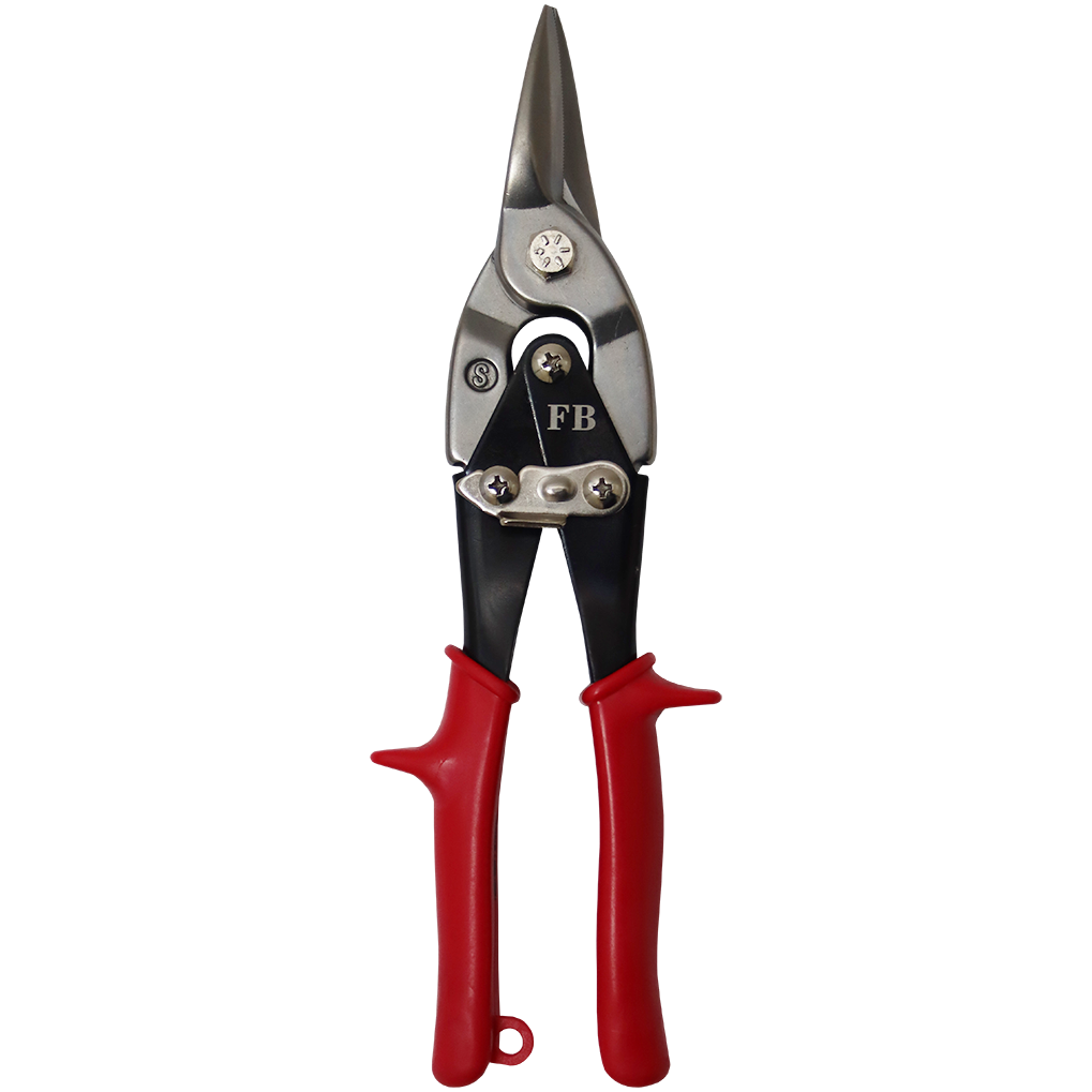 "TIN SNIP AVIATION 250MM STRAIGHT FB - STRAIGHT METAL SHEAR (PVC GRIP)"
