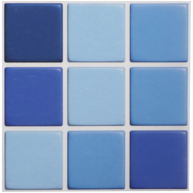 "MOSAICS PANACHE MARSTON BLUE NETT - 800MM X 158MM PER SHEET"